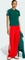 adidas 3-Streifen Slim T-Shirt kurzarm team dark green/bold green/white/better scarlet (Damen) Vorschaubild