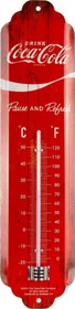 Nostalgic Art Retro Thermometer Coca Cola Red Wave, analog