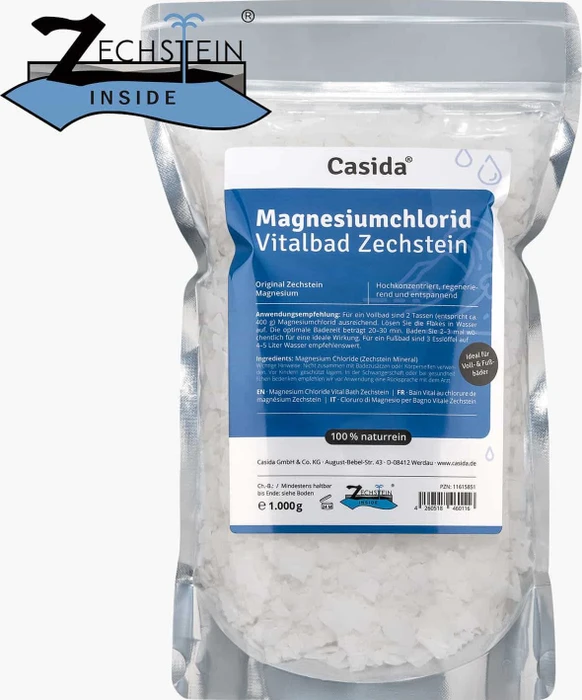 Casida Magnesiumchlorid Vitalbad Zechstein, 1.00kg