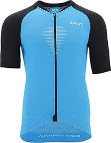 UYN Granfondo Trikot kurzarm danube blue/blackboard (Herren)