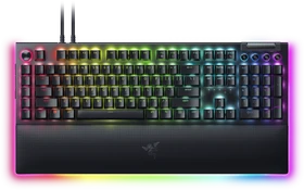Razer BlackWidow V4 Pro, Razer GREEN Clicky Gen-3, USB, DE (RZ03-04680400-R3G1)