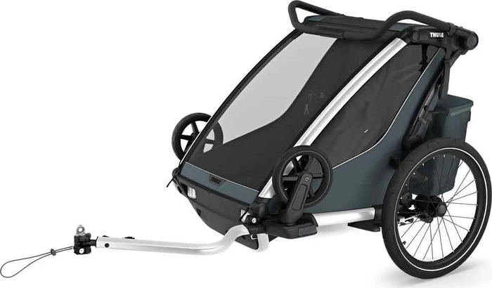 Thule Chariot Cross 2 double Fahrradanhänger dark slate