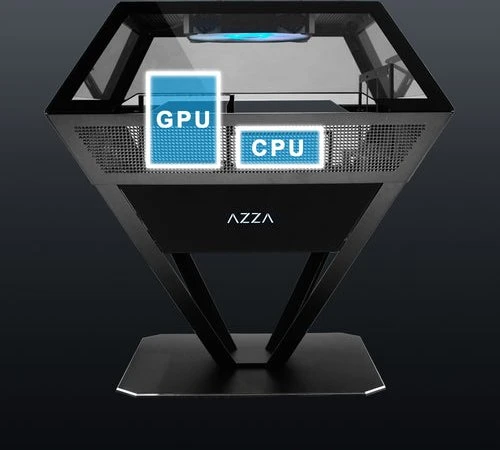AZZA Diamond, Glasfenster