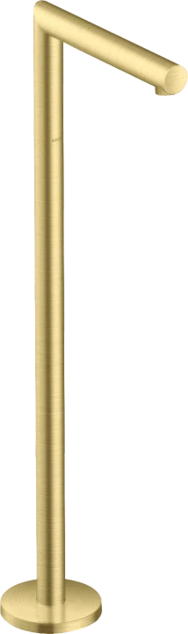Hansgrohe AXOR Uno Wanneneinlauf gerade bodenstehend brushed brass