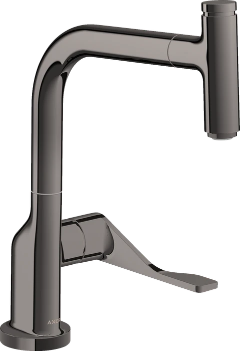 Hansgrohe Axor Citterio Select 230 mit Ausziehauslauf polished black chrome