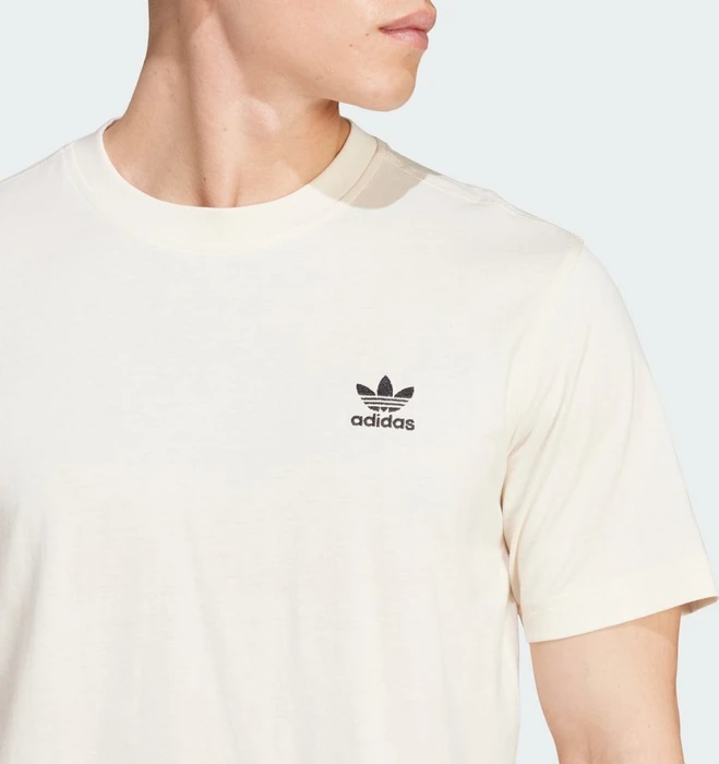 adidas Trefoil Essentials T-Shirt kurzarm wonder white (Herren)