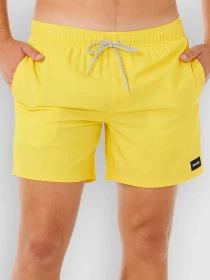 Rip Curl Offset Daily Volley Badeshorts blazing yellow (Herren)