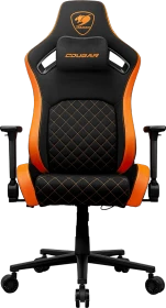 Cougar Defensor F CGR-DFF-ORB Gamingstuhl, schwarz/orange