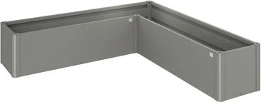 Biohort Pflanzbeet Belvedere L200Mini Hochbeet 201x201cm quarzgrau-metallic