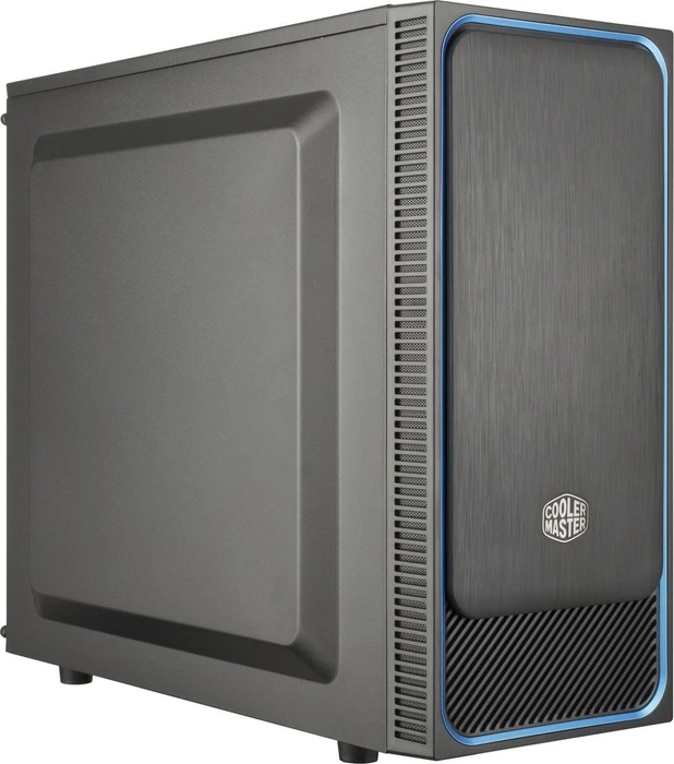 Cooler Master MasterBox E500L schwarz/blau