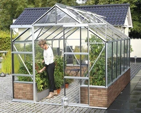 Vitavia Cassandra 9900 ESG 3mm Gewächshaus alu