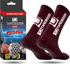 Tapedesign Allround Classic Socken bordeaux rot
