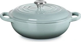 Le Creuset Stew Pot Gusseisen Bräter rund 22cm sea salt