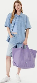 Tommy Hilfiger Canvas Logo Tote Shopper ophelia purple