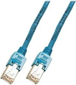 EFB Elektronik TM11 Dätwyler Uninet Patchkabel, Cat5e, S/UTP, RJ-45/RJ-45, 0.5m, blau