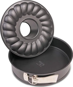 Dr. Oetker Tradition Springform mit Flach- und Rohrboden 24cm