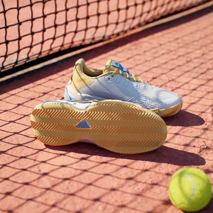 adidas Barricade 13 Clay cloud white/core black/semi spark (Damen)
