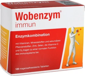 Wobenzym Immun magensaftresistente Tabletten, 120 Stück