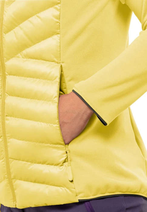 Jack Wolfskin Routeburn Pro Hybrid Jacke lemon ice (Damen)