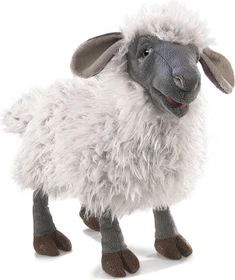 Folkmanis Handpuppe Schaf