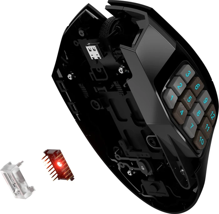 Corsair Scimitar Elite Wireless, schwarz, USB/Bluetooth