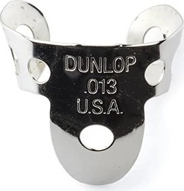 Dunlop Nickel Silver Finger & Thumbpicks, .013", 20-Pack