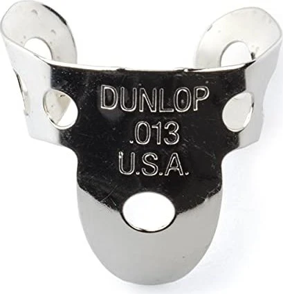 Dunlop Nickel Silver Finger & Thumbpicks, .013", 20-Pack