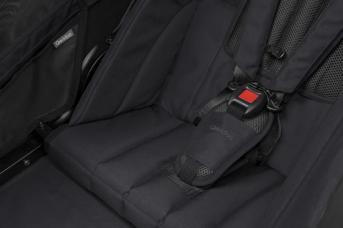 Qeridoo Kidgoo 1 Fahrradanhänger phantom grey (Modell 2026)
