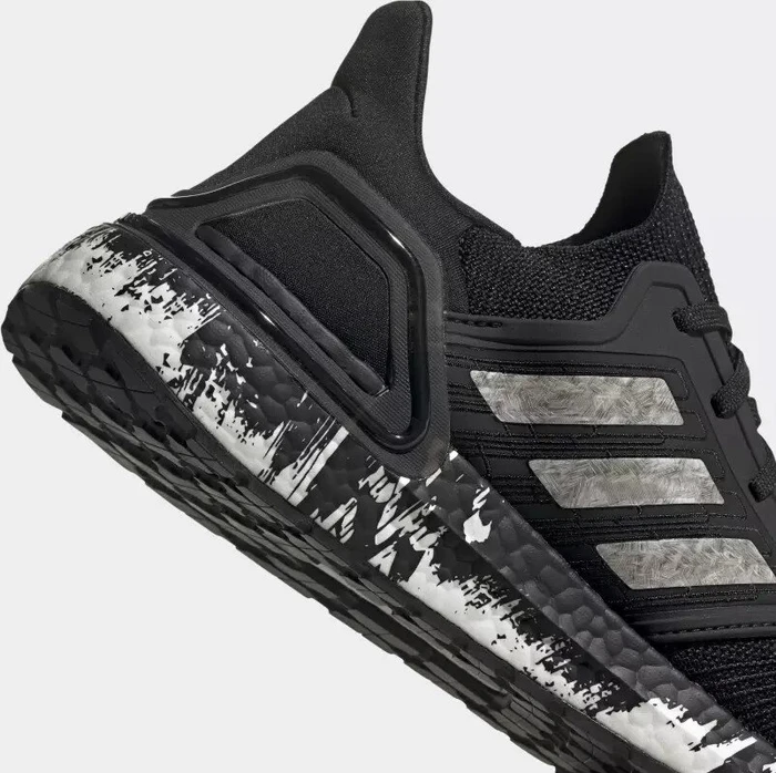 adidas Ultraboost 20 core black/cloud white/signal coral (Herren)