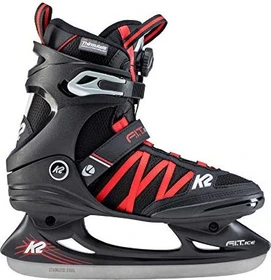 K2 F.I.T. Ice BOA Eislaufschuhe schwarz/rot (Herren)