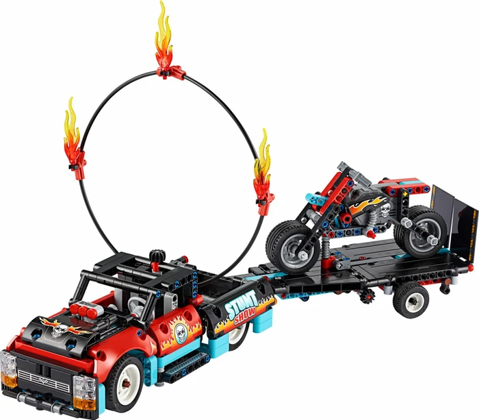 LEGO Technic - Stunt-Show mit Truck und Motorrad