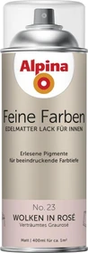 Alpina Farben Feine Farben Sprühlack No. 23 Wolken in Rosé innen graurosé edelmatt, 400ml