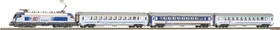 Piko - Spur H0 Start-Set - Start-Set mit Bettung E-Lok Taurus mit 3 IC Wagen PKP