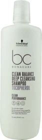 Schwarzkopf BC Bonacure Clean Balance Deep Cleansing Shampoo, 1l