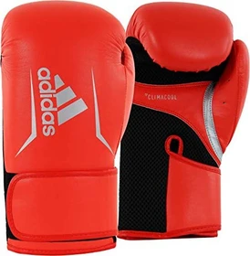 adidas Speed 100 Boxhandschuhe rot/schwarz/silber (Damen)