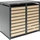 Westmann Lacina Mülltonnenbox 2x 240l holzoptik (WMJGBC212-2)