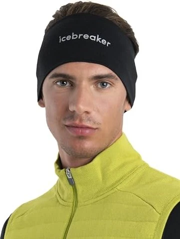 Icebreaker Merino 200 Oasis Stirnband schwarz
