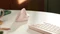 Logitech Lift Vertical Ergonomic Mouse, Rose, Logi Bolt, USB/Bluetooth Vorschaubild