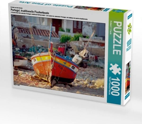 Calvendo Ein Motiv aus dem Kalender Portugal, traditionelle Fischerboote