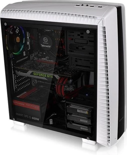 Thermaltake Versa N27 Snow weiß, Acrylfenster