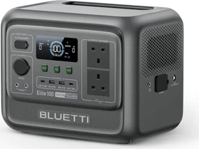 Bluetti Elite 100 V2 Solargenerator grau, 1024Wh