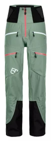 Ortovox 3L Guardian Shell Skihose lang green isar (Damen)