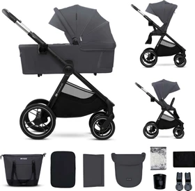 Kinderkraft Nea 2 Kombi-Kinderwagen dunkelgrau