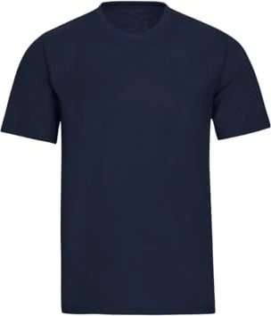 trigema Deluxe Baumwolle T-Shirt kurzarm navy (Damen)