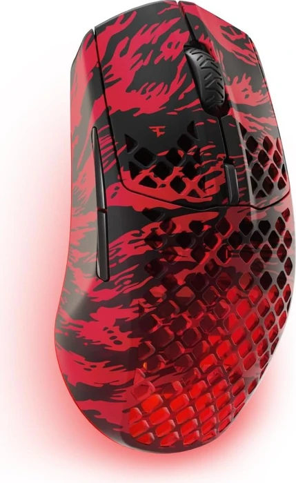 SteelSeries Aerox 3 Wireless FaZe Clan Edition, rot/schwarz, USB