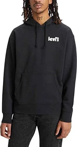 Levi's Relaxed mit Grafik Hoodie caviar (Herren)