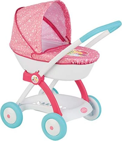 Smoby Baby Nurse Disney Princess Puppenwagen mit Verdeck