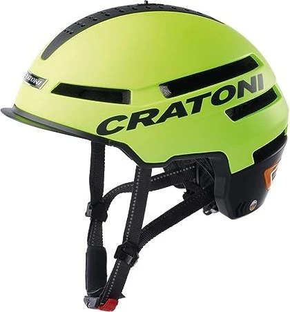 Cratoni Smartride 1.2 Helm neonyellow matt