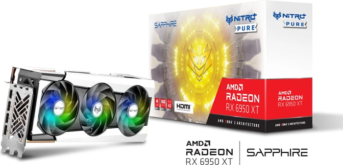 Sapphire Nitro+ Radeon RX 6950 XT Pure, 16GB GDDR6, HDMI, 3x DP, lite retail