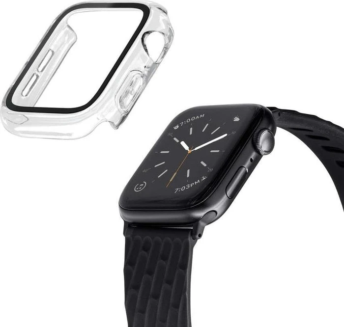 LAUT Shield Watch Case für Apple Watch (44mm) transparent